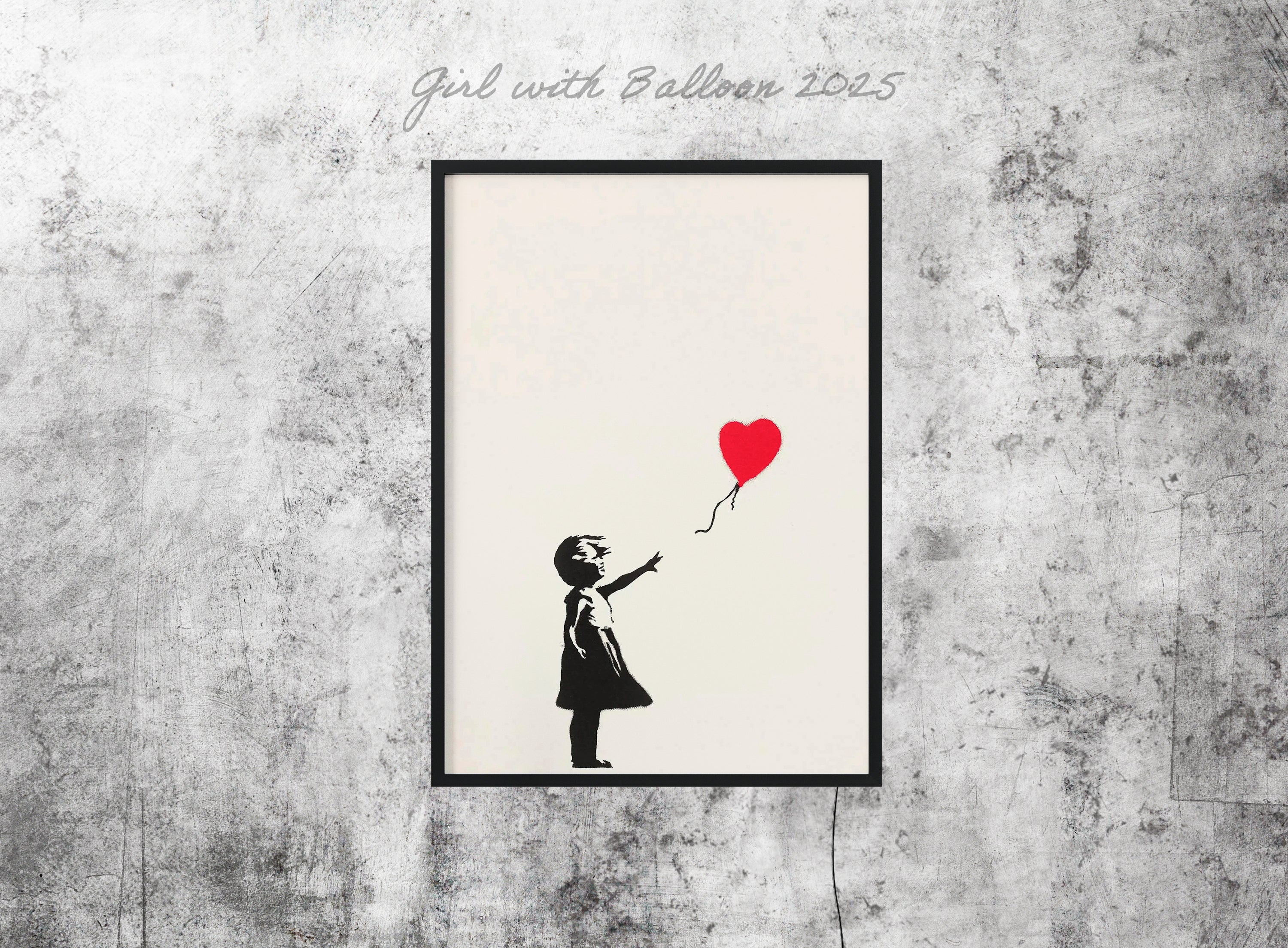 Girl with balloon 2025