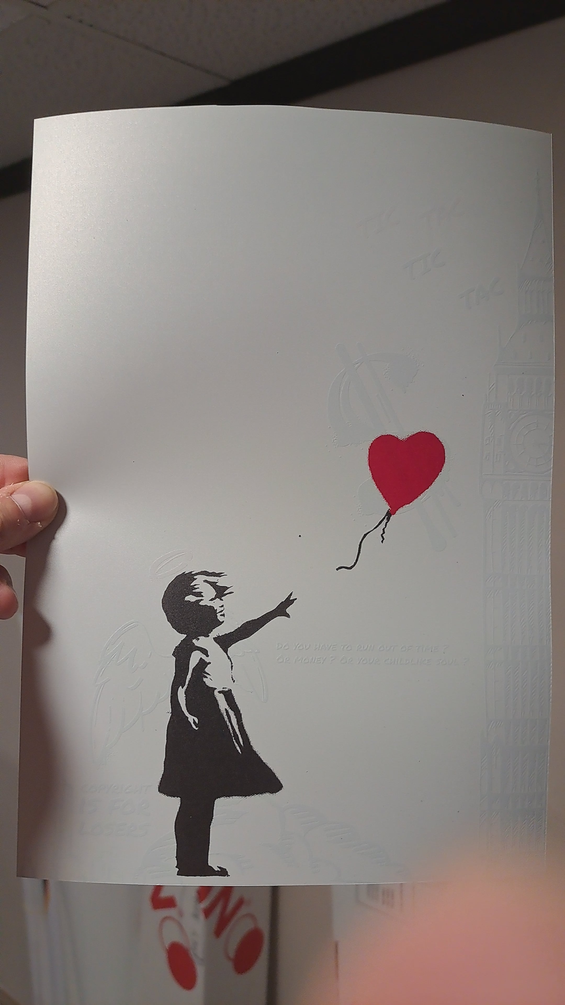 Girl with balloon 2025